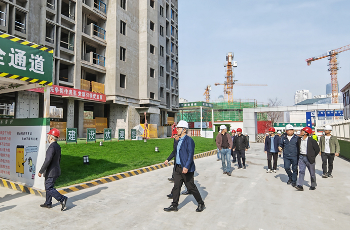 南昌市政建設集團到新宇建設建發養云項目觀摩交流